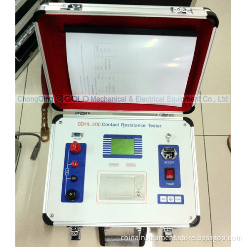 Gdhl Series Automatic Contact Resistance Meter for Vacuum Load Switch